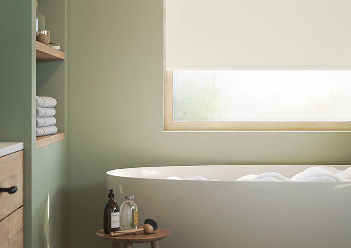 Trinity (FR Blackout), Cashmere - Roller Blind - Image 5